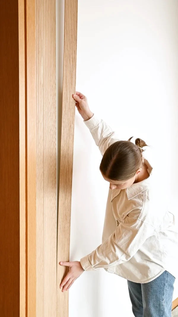 Aligning an oak panel